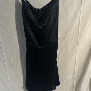 Wild Fable Black Backless Dress